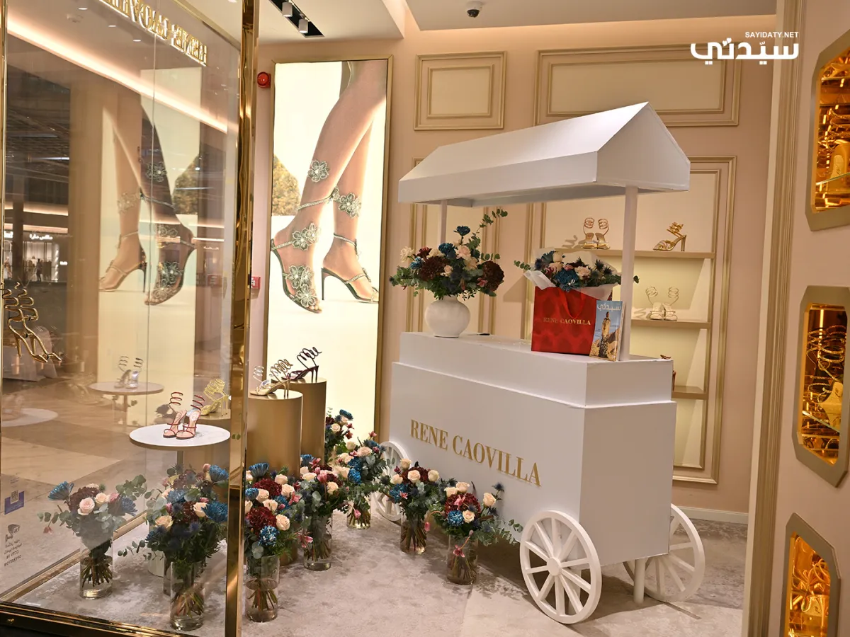 تعاون سيدتي و Rene Caovilla لإبراز الحرفية والإبداع العالميين