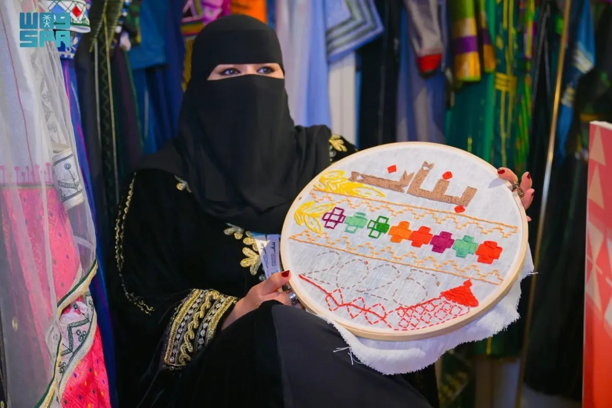 فعاليات الأسبوع السعودي الدولي للحرف اليدوية - الصورة من وكالة الأنباء السعودية "واس"