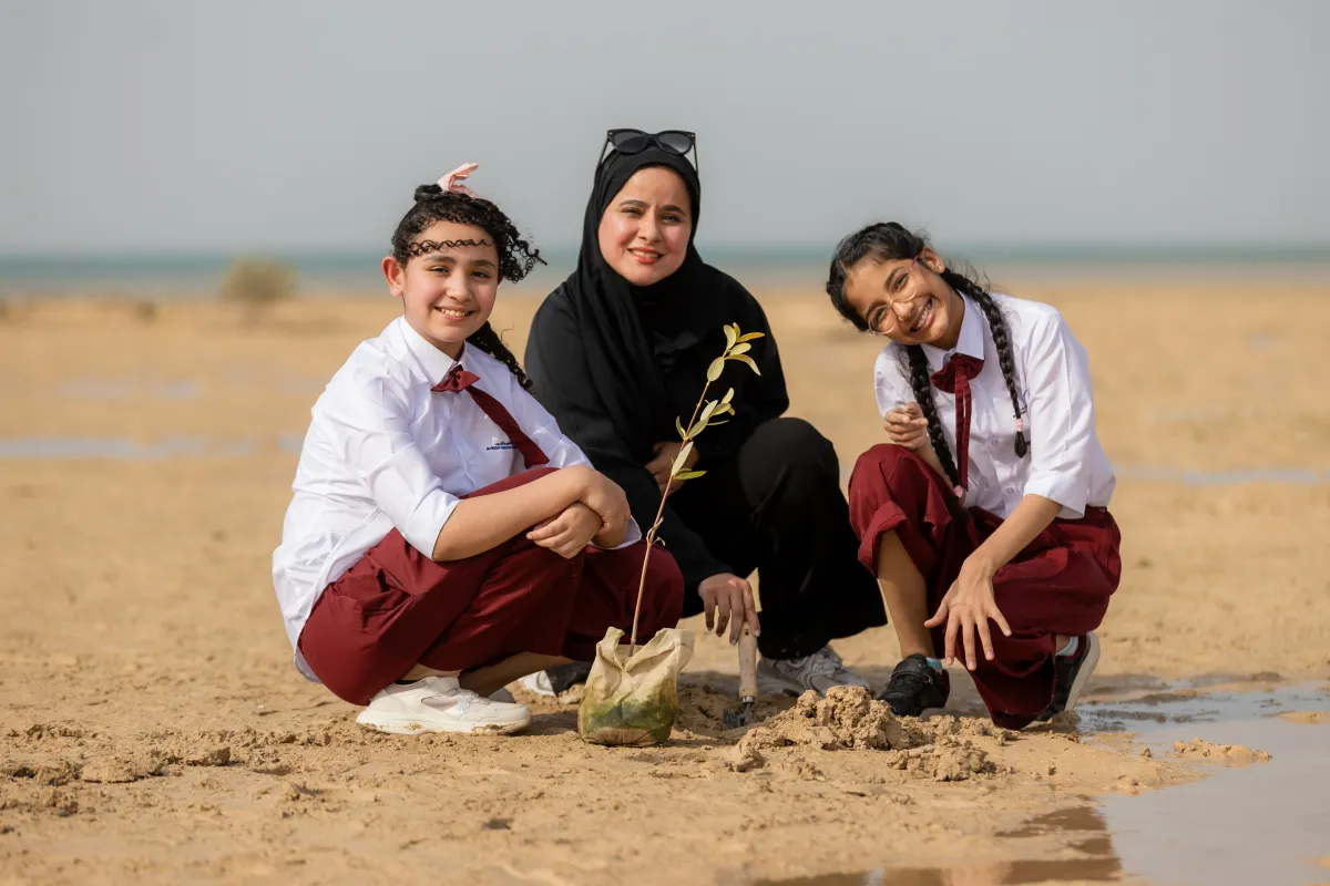 إطلاق أول مشتل مدرسي لأشجار المانغروف - الصورة من الموقع الرسمي لكاوست