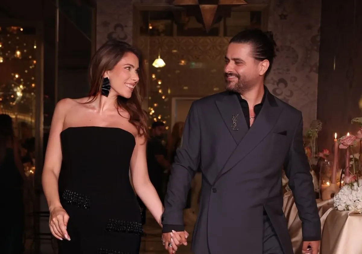 ناصيف زيتون ودانييلا رحمة- الصورة من حساب دانييلا على إنستغرام