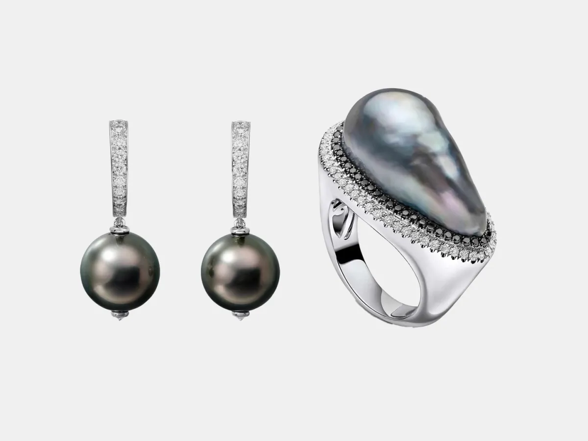 مجوهرات مرصوفة باللؤلؤ الملون أبرز صيحات 2025