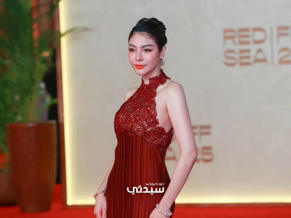 فاي بيرايا Faye Peraya من افتتاح مهرجان البحر الأحمر السينمائي. صورة خاصة لسيدتي تصوير :عدنان مهدلي