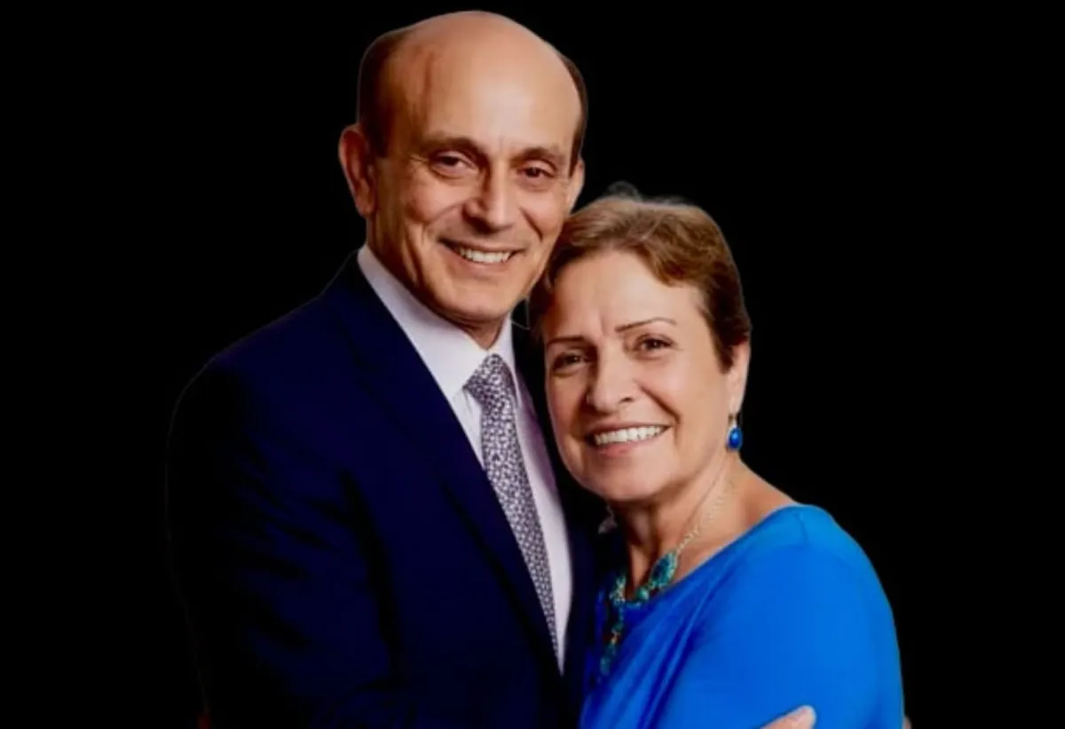 محمد صبحي وزوجته الراحلة نيفين رامز- الصورة من حسابه على إنستغرام