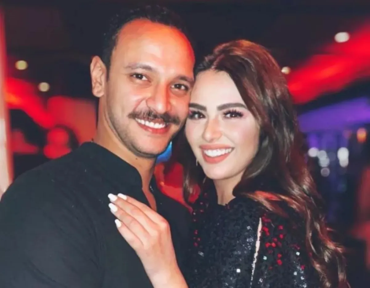 هنادي مهنا وزوجها أحمد خالد صالح- الصورة من حسابها على إنستغرام