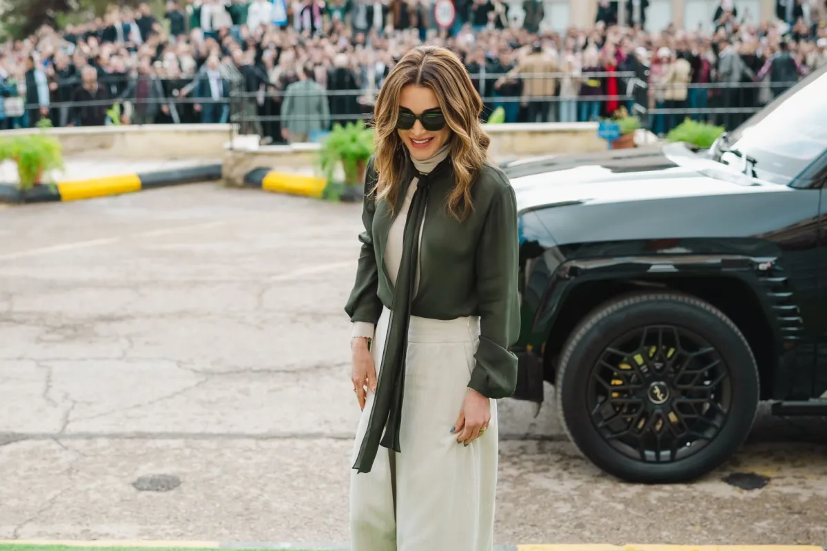 الملكة رانيا العبدالله- الصورة من الديوان الملكي الهاشمي