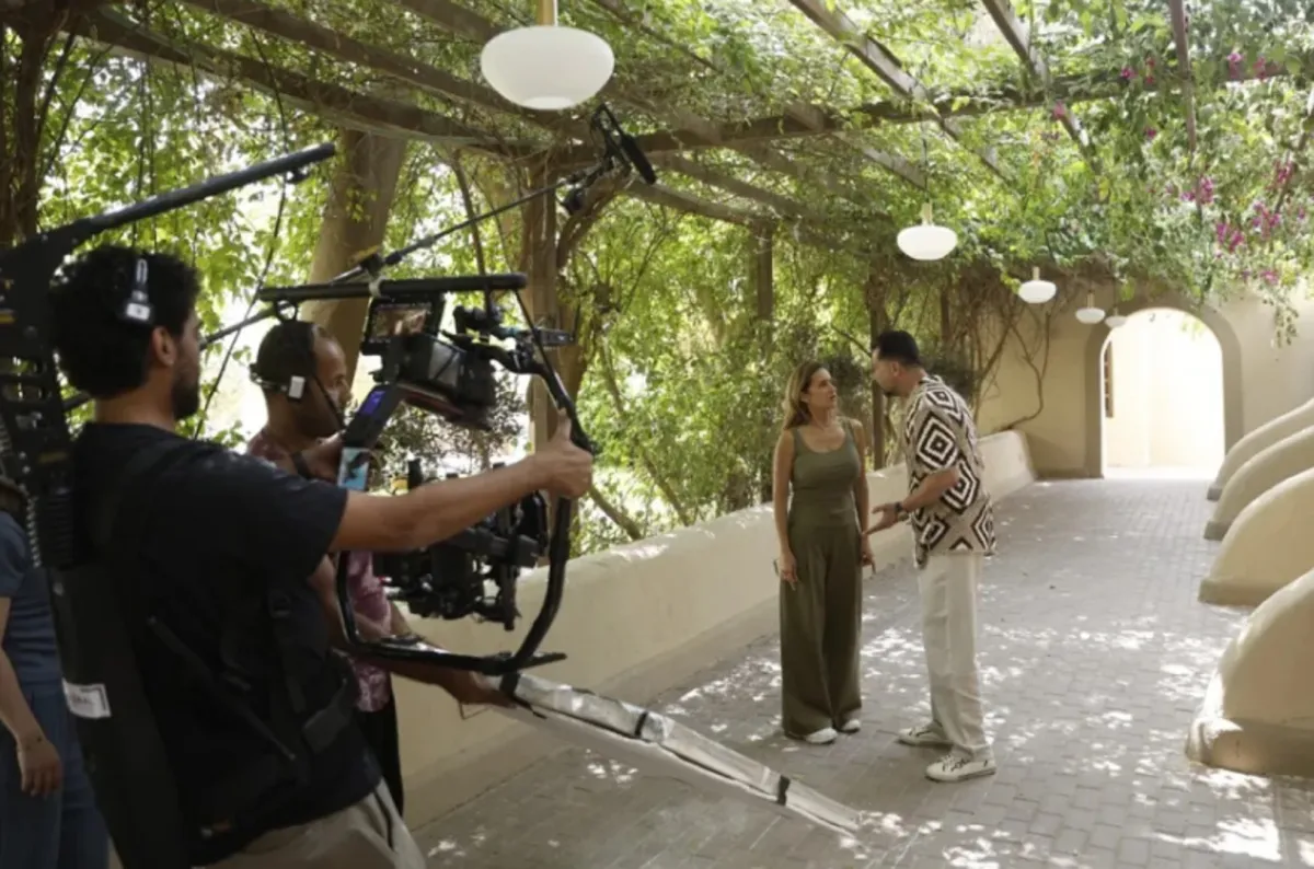 نيللي كريم وشريف سلامة من فيلم جوازة ولا جنازة- الصورة من الشركة المنتجة