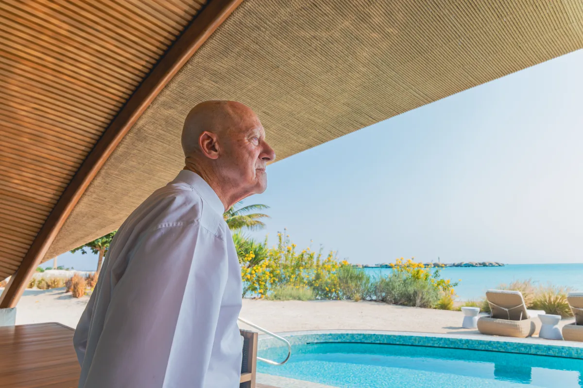 نورمان فوستر في رحاب وجهة "البحر الأحمر"- الصورة من المركز الإعلامي