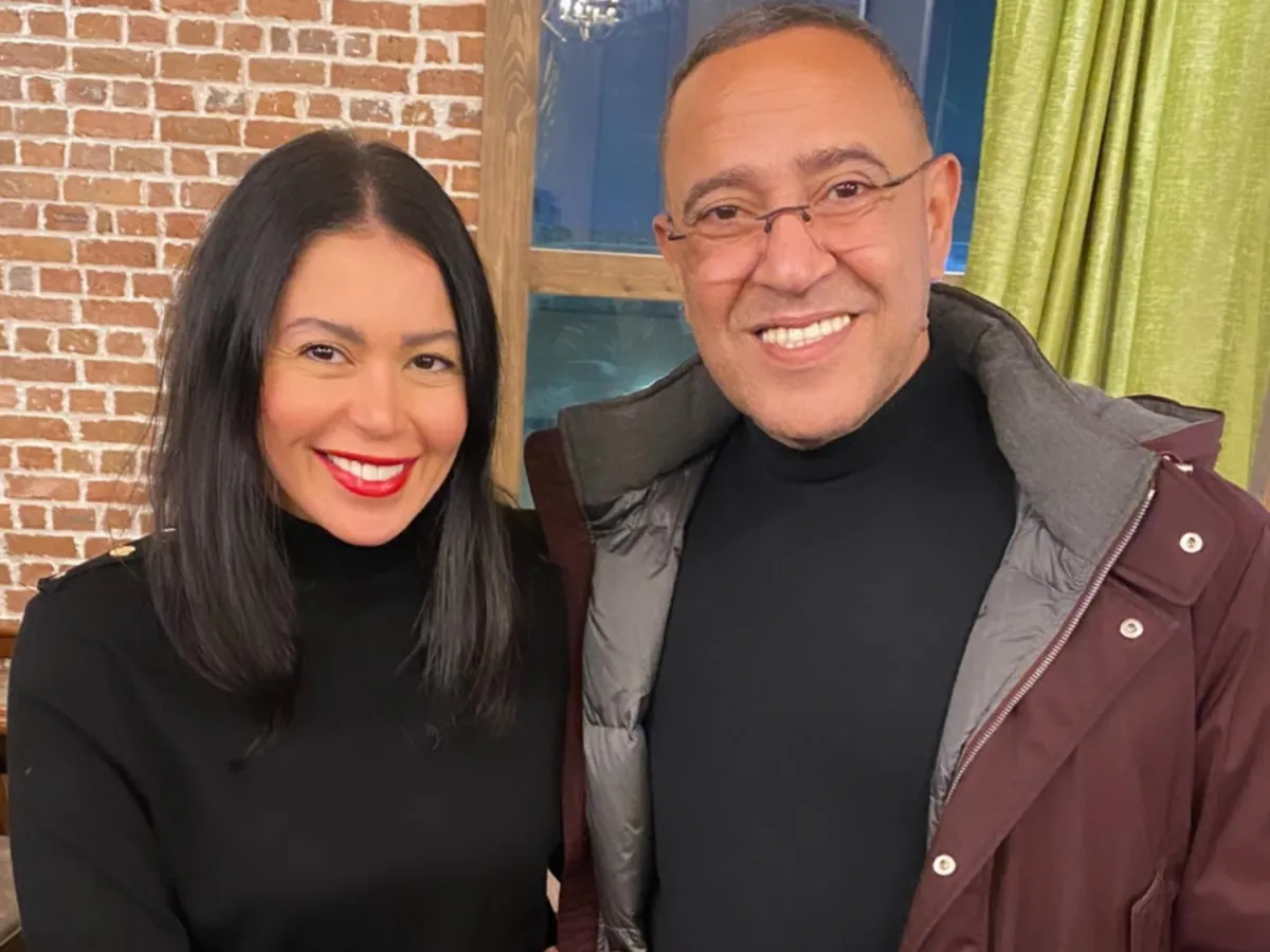 لقاء الخميسي وأشرف عبد الباقي - الصورة من حساب لقاء الخميسي على إنستغرام