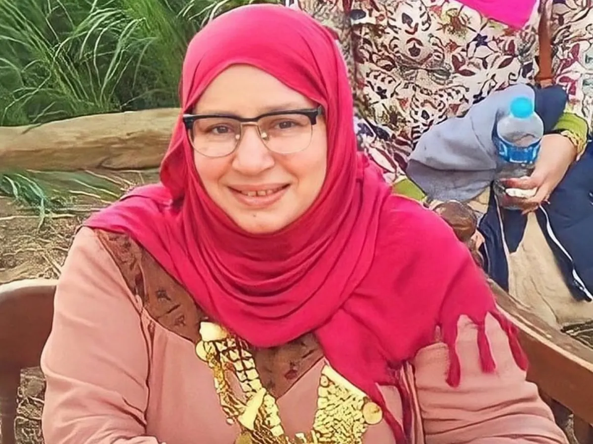 عبلة كامل - الصورة من حساب عبلة كامل على إنستغرام