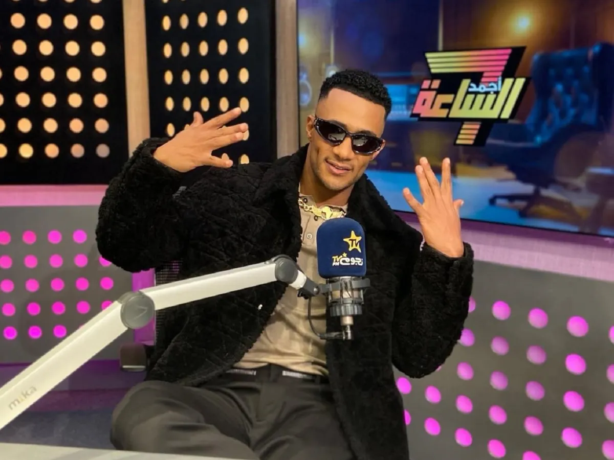 محمد رمضان - الصورة من المكتب الإعلامي لاذاعة نجوم اف ام