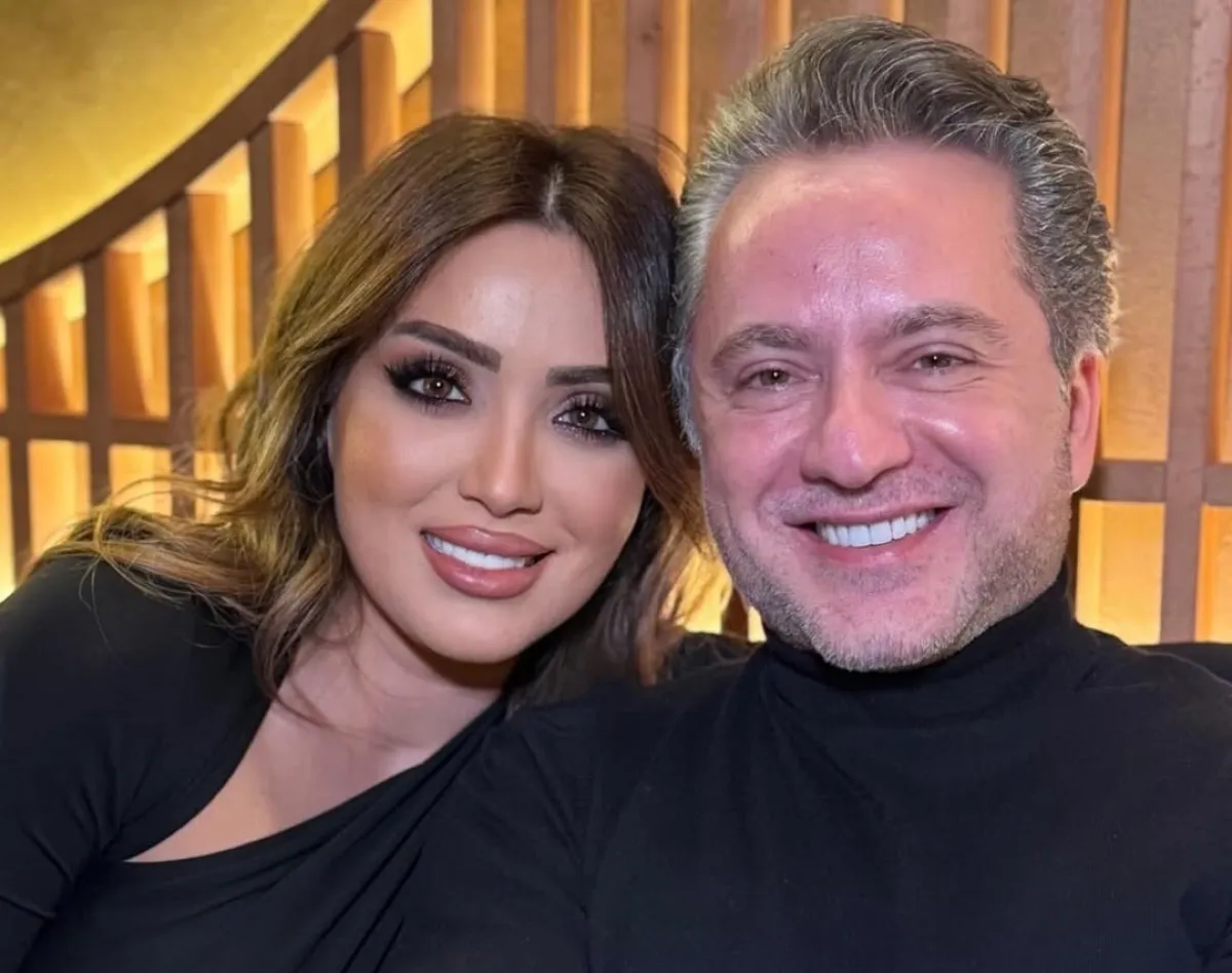 مروان خوري وزوجته ندى خوري- الصورة من حسابها على إنستغرام