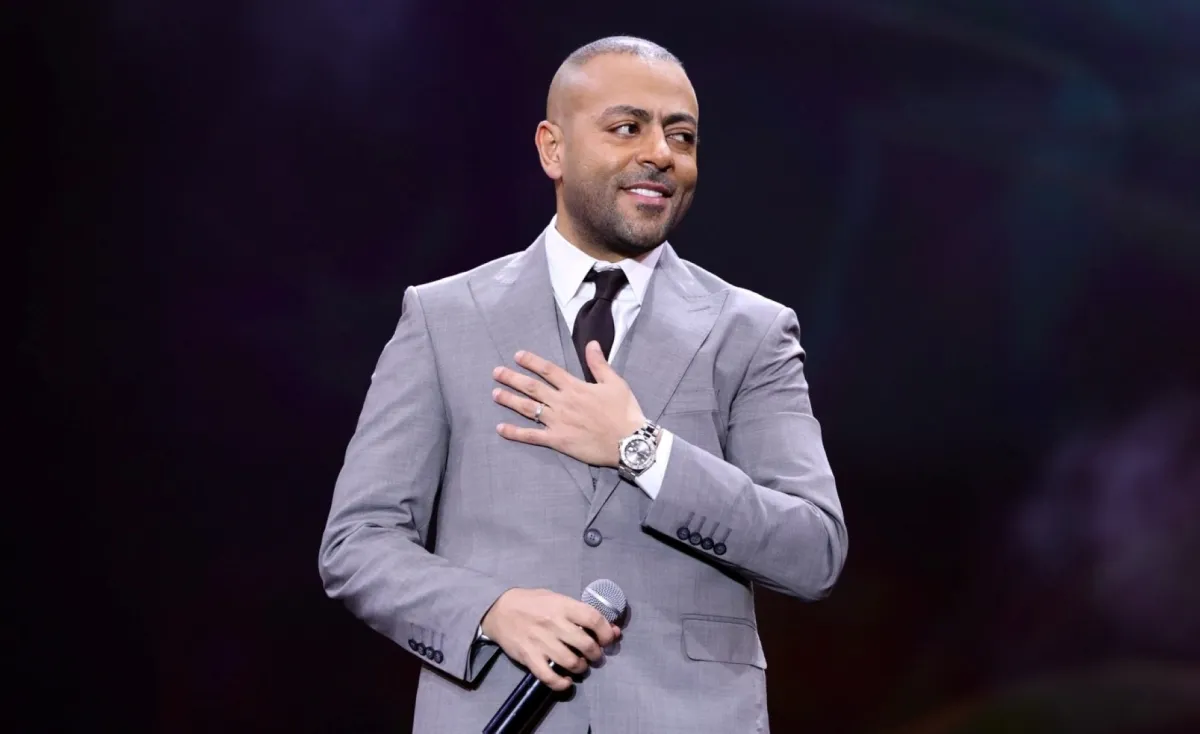 تامر عاشور- الصورة من   حسابه على الانستغرام