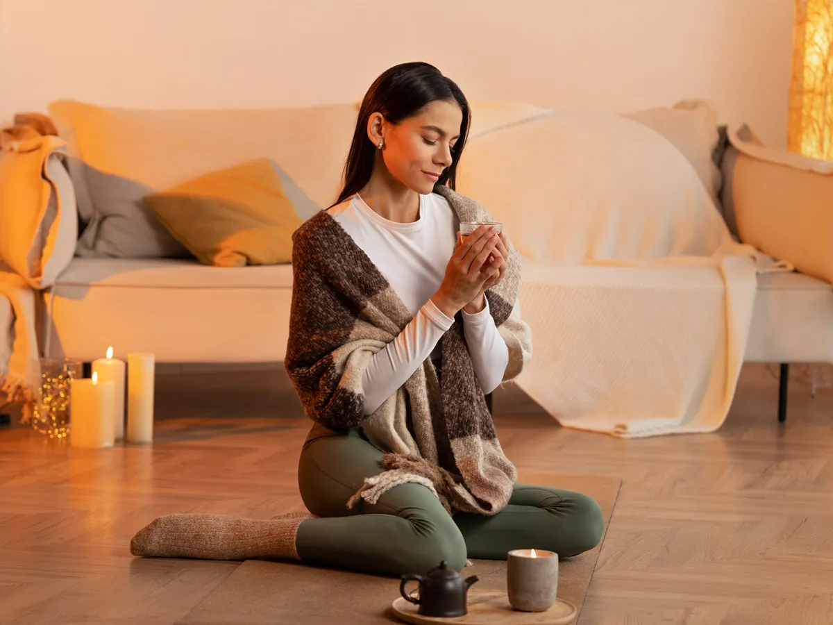 سيدة تستعد لاحتفالات رأس السنة - Image by pikisuperstar on Freepik