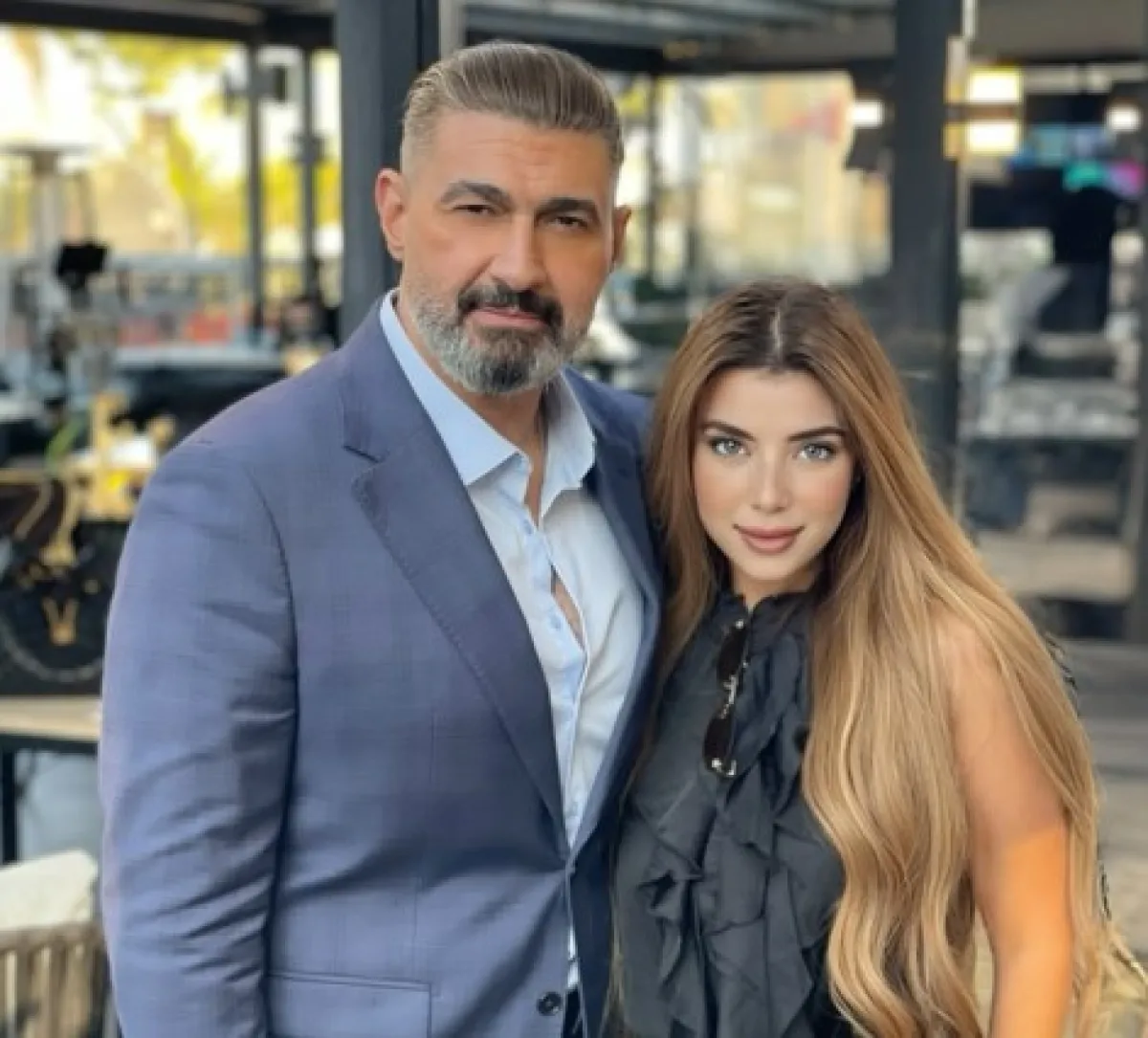 ياسر جلال وإيرينا يسري من كواليس مسلسل كلهم بيحبوا مودي - الصورة من حسابها على انستغرام