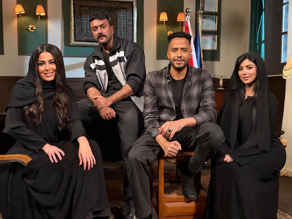 أبطال مسلسل فهد البطل- الصورة من حساب عصام السقا على إنستغرام