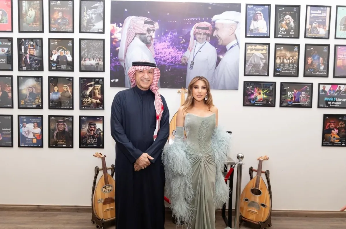 نجوى كرم وسالم الهندي -الصورة من المركز الإعلامي لشركة روتانا