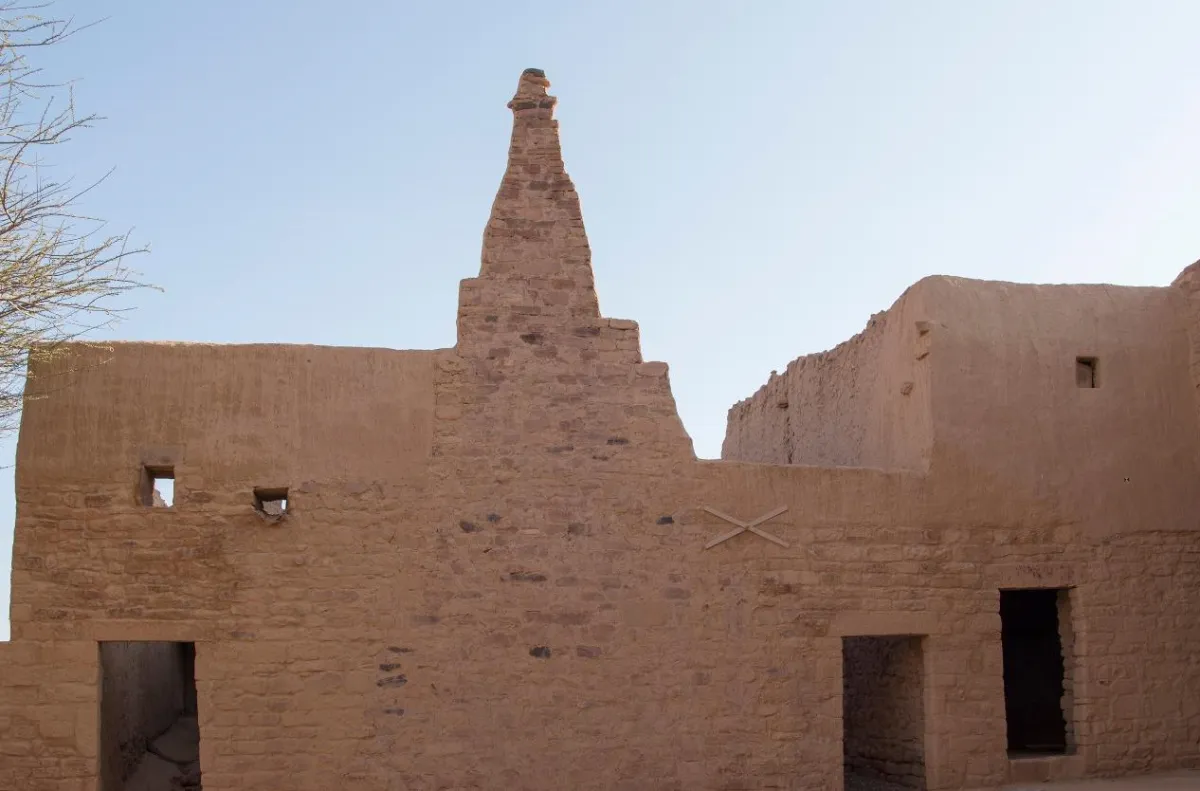 تُمثِّل "الطنطورة" ساعة شمسية (مزولة) تاريخية. الصورة من منصة الصور السعودية