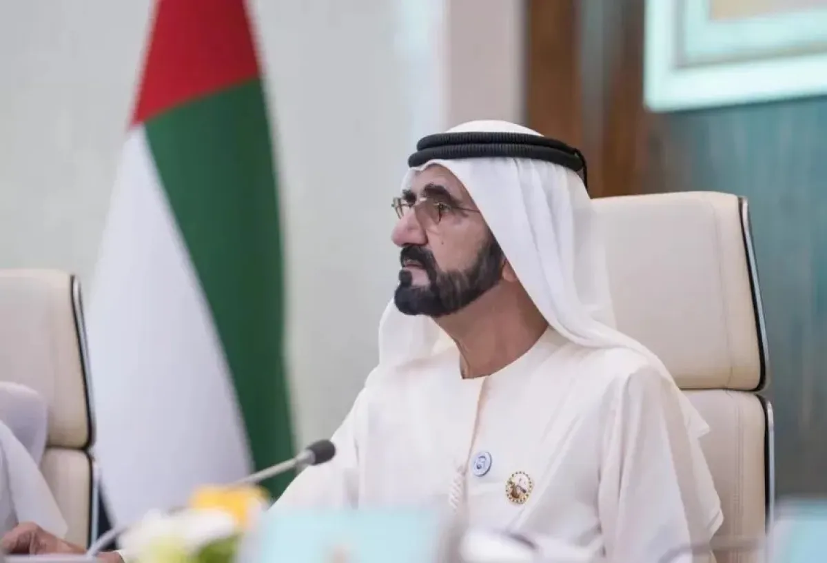 الشيخ محمد بن راشد آل مكتوم. الصورة من وكالة الأنباء الإماراتية "وام"