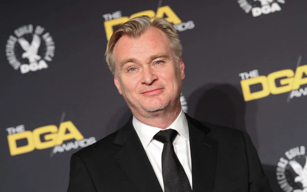 كريستوفر نولان في كاليفورنيا ( Christopher Nolan in California ). مصدر الصورة: Valerie MACON / AFP