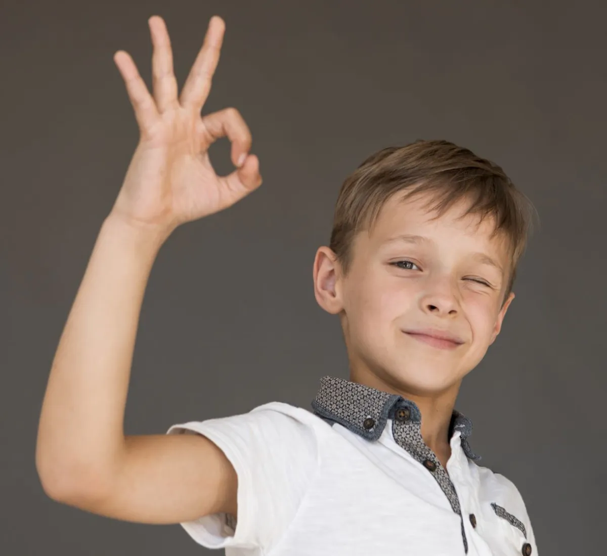 صورة تعبر عن طفل بصحة جيدة