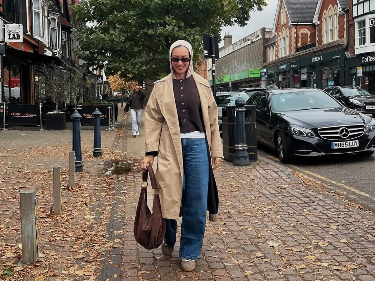 مدونة الموضة دينا الخادم - الصورة من حسابها على إنستغرام