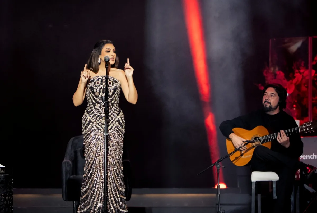 أنغام- الصورة من المركز الاعلامي لـ شركة بنش مارك