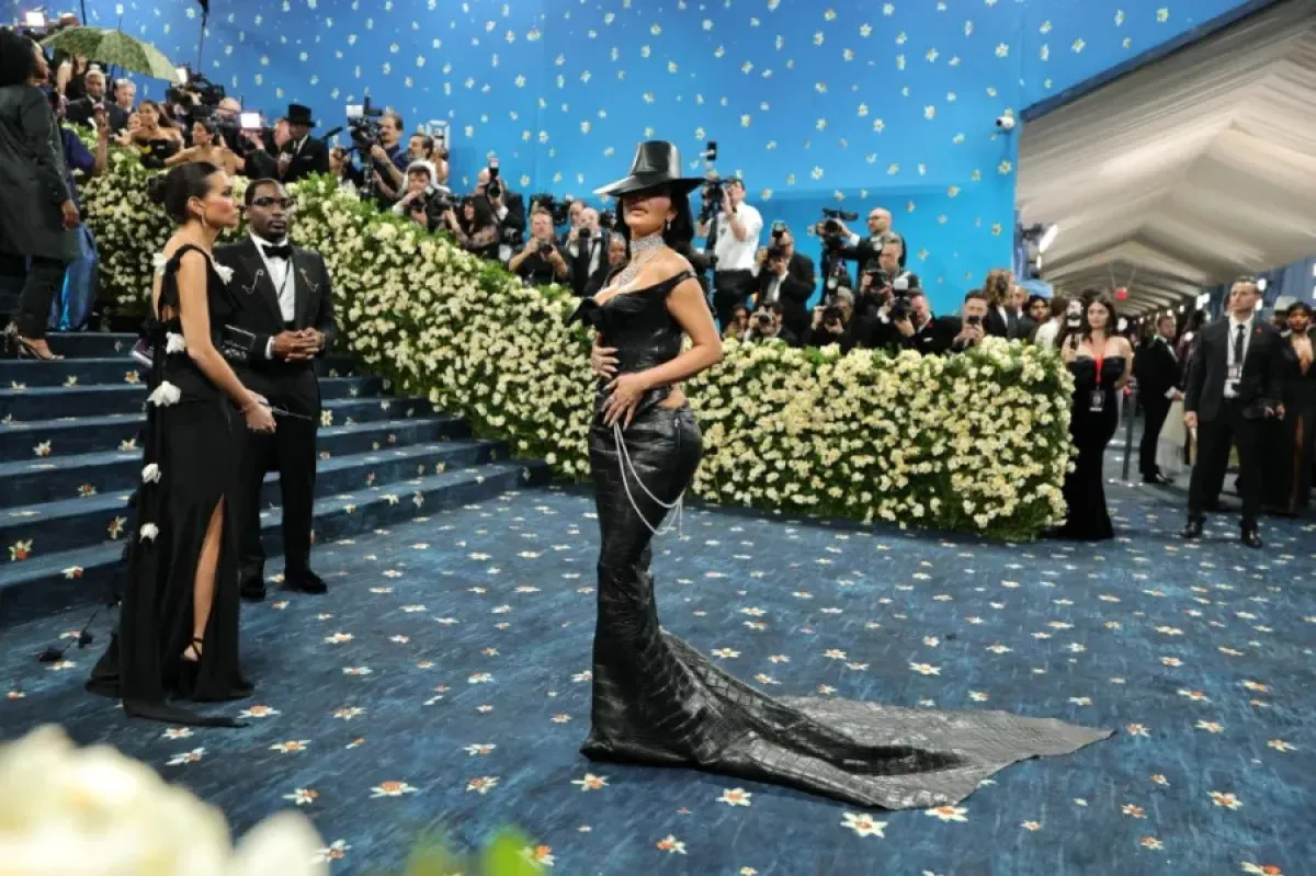 كيم كارداشيان Kim Kardashian في حفل ميت غالا 2025- (مصدر الصورة Dia Dipasupil / GETTY IMAGES NORTH AMERICA / Getty Images via AFP)