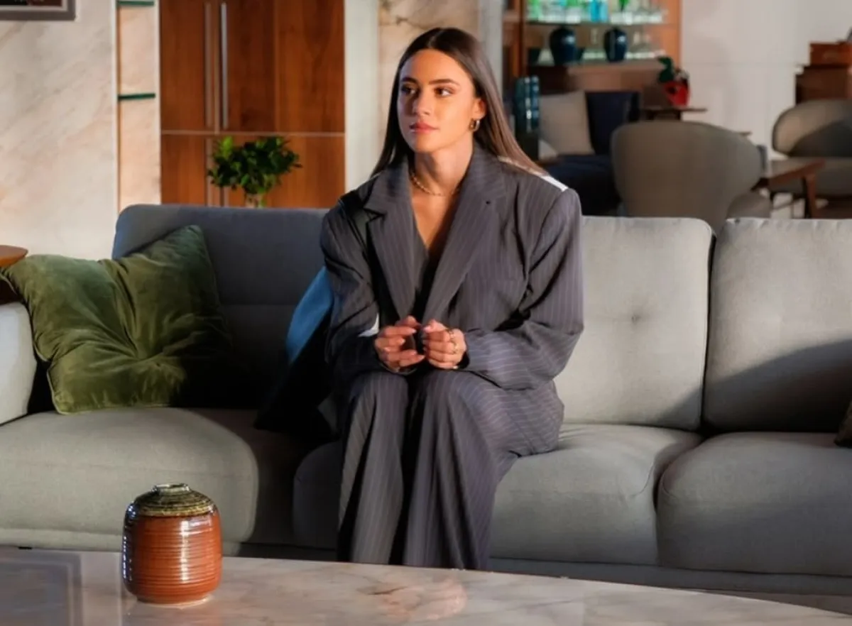 أندريا طايع من أحد مشاهد مسلسل "مش مهم الاسم" - الصورة من صفحتها على إنستغرام