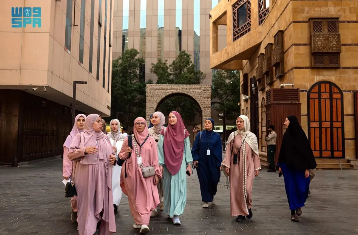 استضافة جدة التاريخية لضيوف الرحمن ضمن المرحلة الأولى لتفعيل "مسار الحج التاريخي" - الصورة من وكالة الأنباء السعودية "واس"