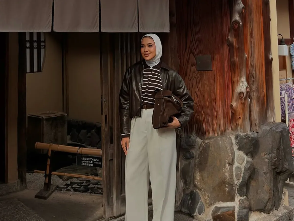 مدونة الموضة منة نبيل - الصورة من حسابها على إنستغرام