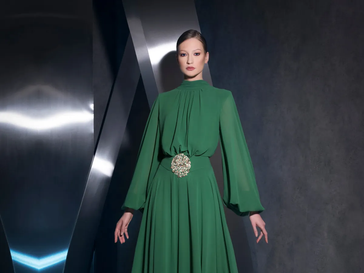 فستان من زياد نكد Ziad Nakad - الصورة من Launchmetrics/Spotlight ©