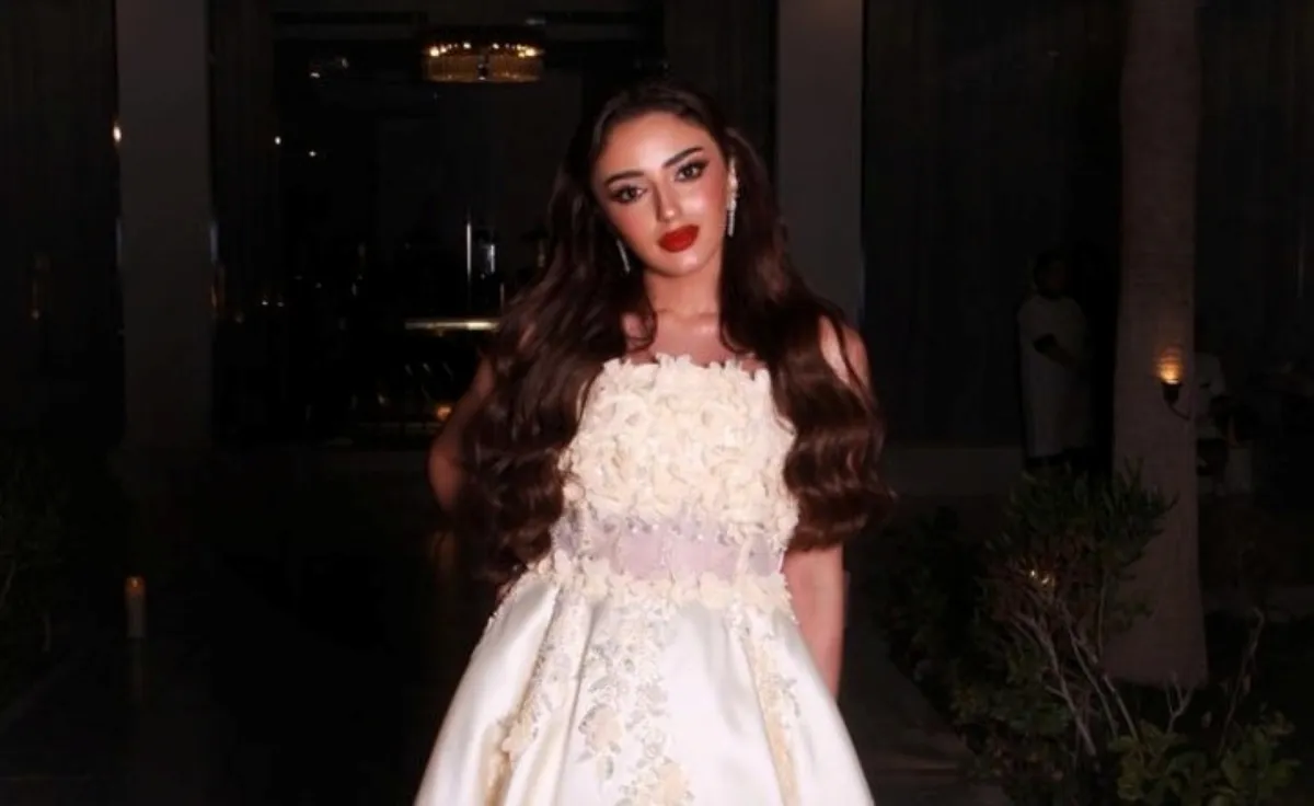 هيلدا ياسين صورة خاصة من حفل خطوبتها -الصورة من المصدر