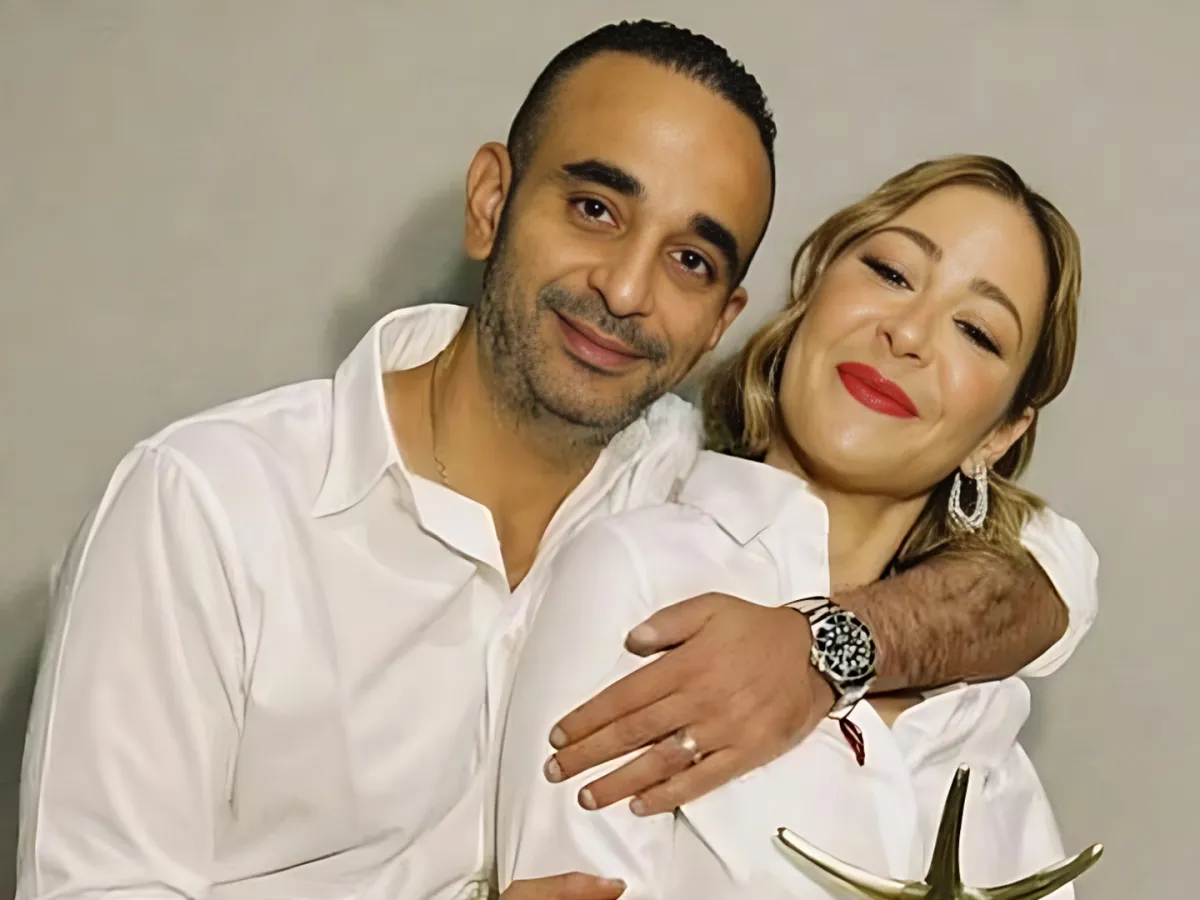 منة شلبي وزوجها أحمد الجنايني - الصورة من حساب أحمد الجنايني على انستغرام