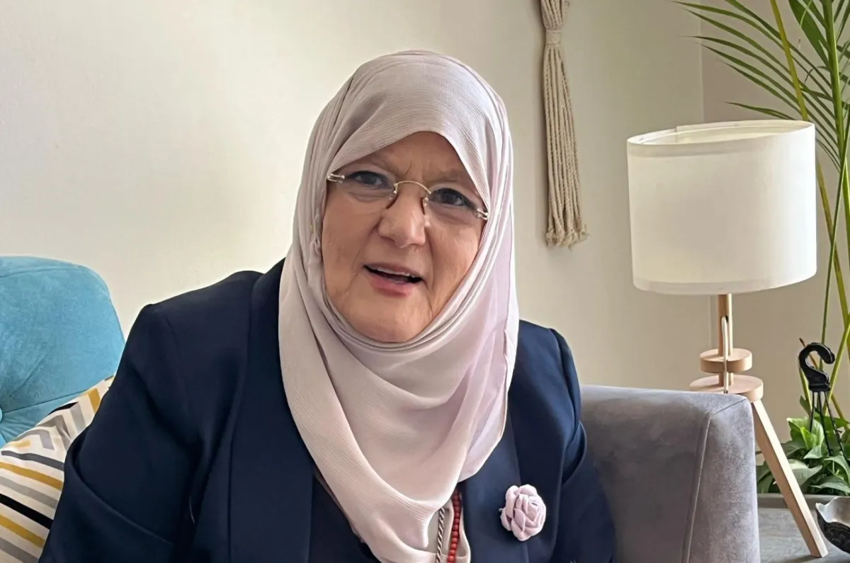 شمس البارودي - الصورة من حسابها على فيسبوك