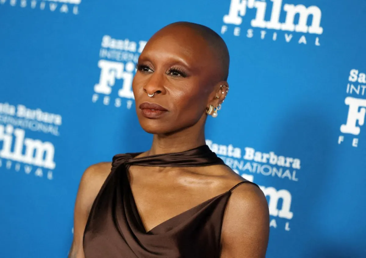 سينثيا إريفو في كاليفورنيا (Cynthia Erivo in California). مصدر الصورة: KEVIN WINTER / GETTY IMAGES NORTH AMERICA / Getty Images via AFP