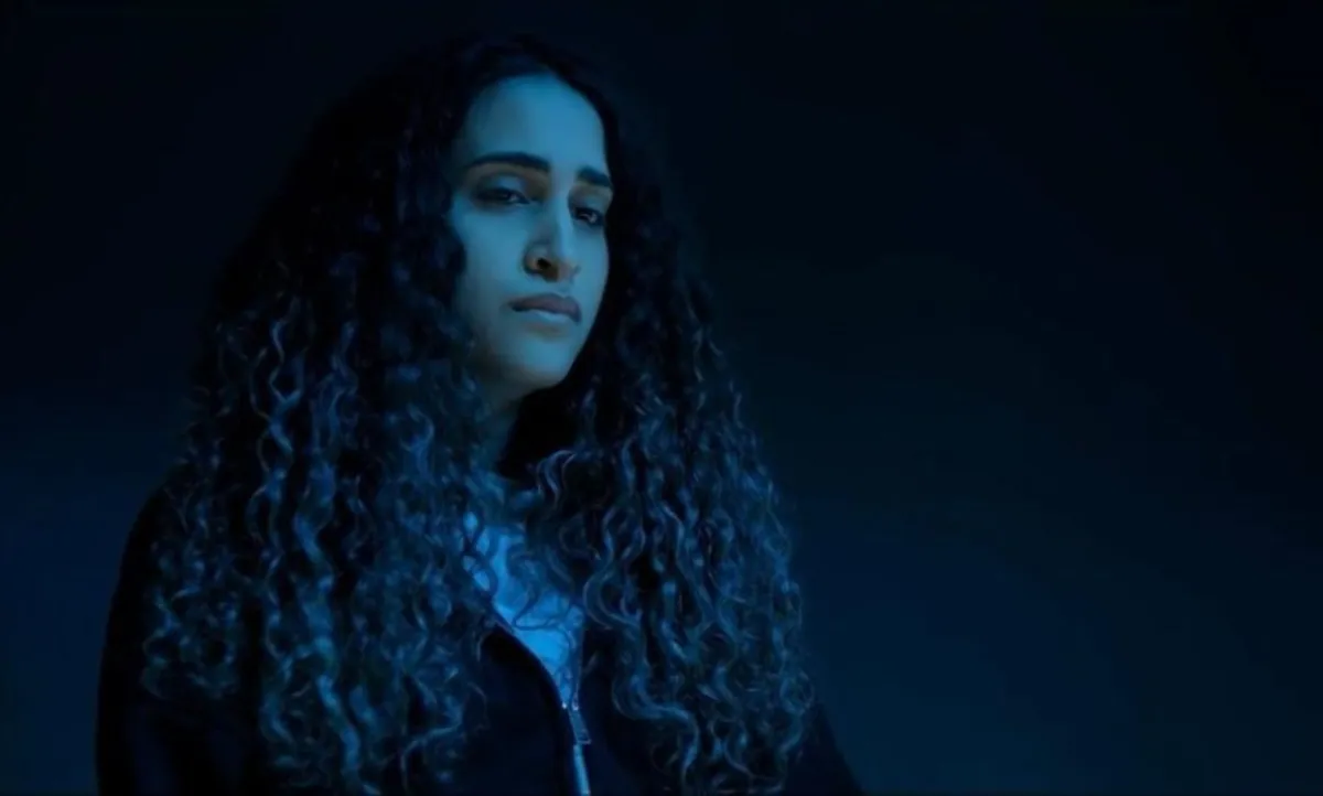 دنيا وائل في مسلسل ميد تيرم - الصورة من المركز الإعلامي للمسلسل