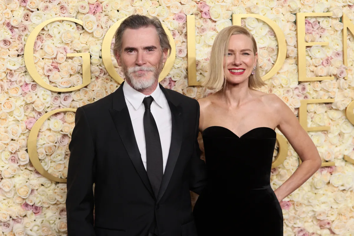 ناعومي واتس وبيلي كوردوب في كاليفورنيا ( Naomi Watts and Billy Crudup in California ). مصدر الصورة: Etienne Laurent / AFP