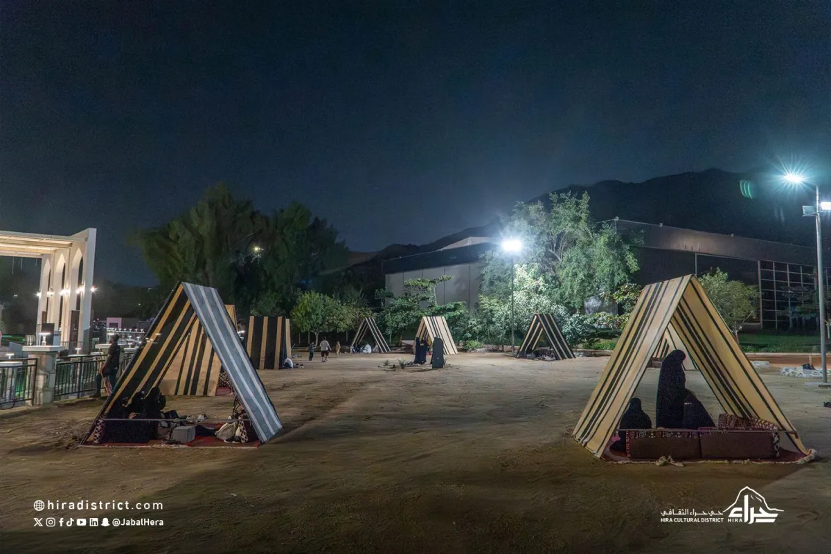 انطلاق فعاليات شتاء حراء. الصورة من الحساب الرسمي لحي حراء الثقافي على منصة x