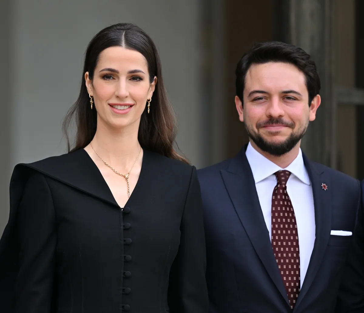 ولي عهد الأردن الأمير الحسين بن عبدالله الثاني وزوجته الأميرة رجوة الحسين (مصدر الصورة  Mustafa YalcinAnadolu via Getty Images)