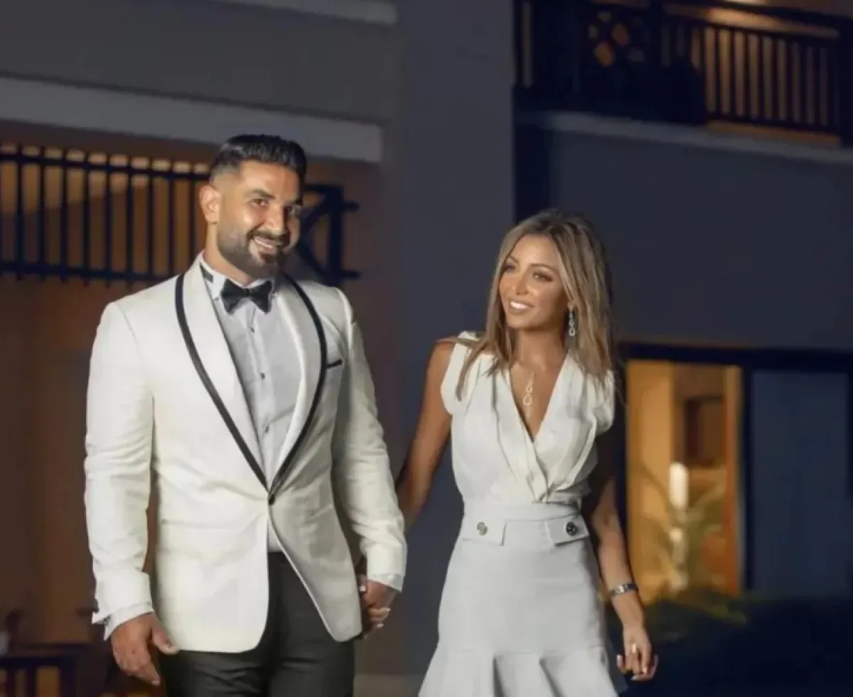 أحمد سعد وعلياء بسيوني - الصورة من حساب أحمد سعد على إنستغرام