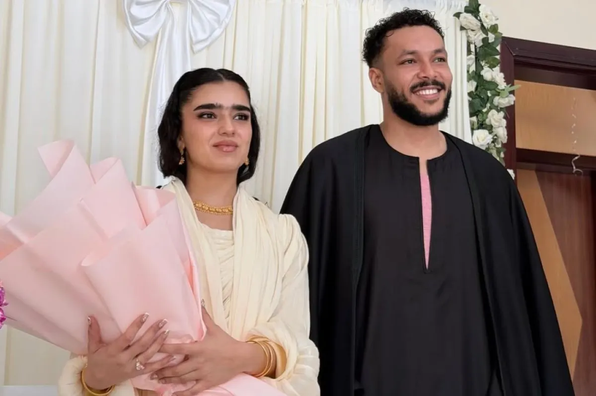 ويجز وزوجته نور العزاوي - الصورة من حسابه على إنستغرام