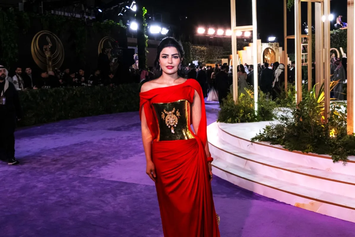 ميلا الزهراني في حفل جوي أوردز 2026 -الصورة من المركز الإعلامي لمجموعة MBC