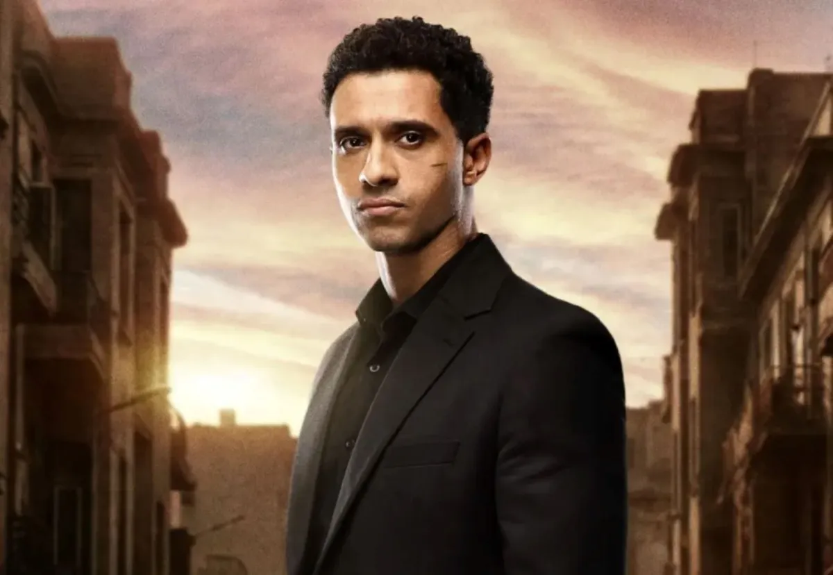 عصام عمر على الملصق الدعائي لبطل العالم- الصورة من المركز الإعلامي للمسلسل