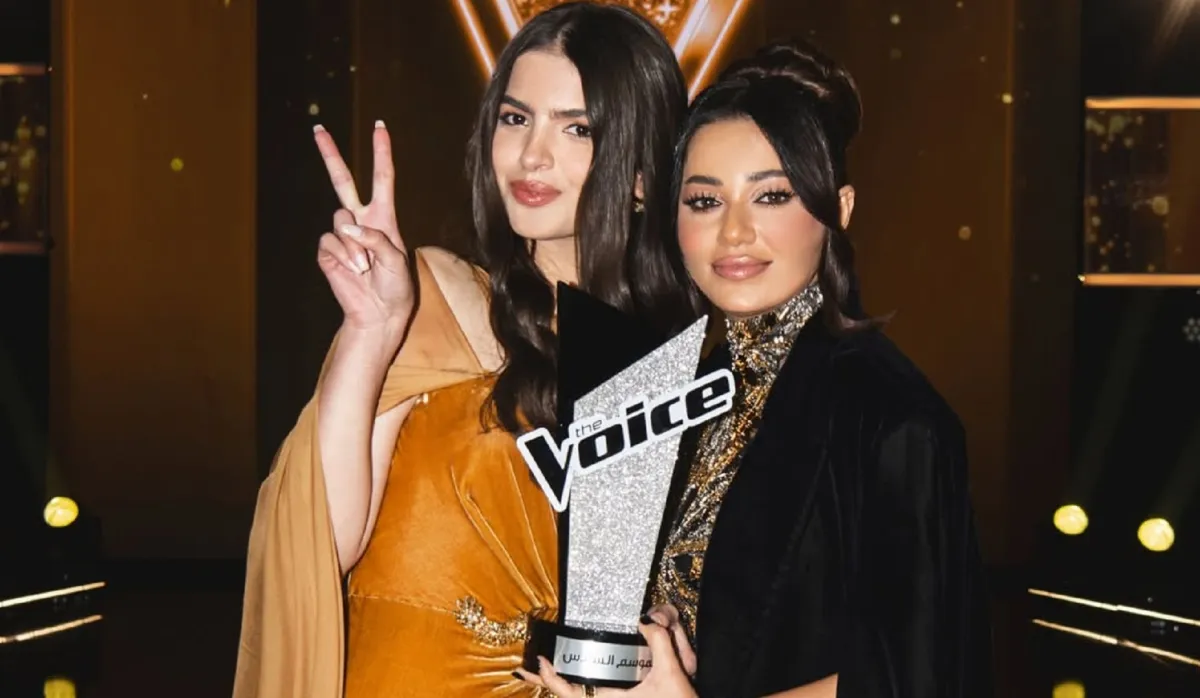 رحمة رياض وجودي شاهين بعد فوزها باللقب- الصورة من حساب رحمة رياض على إنستغرام