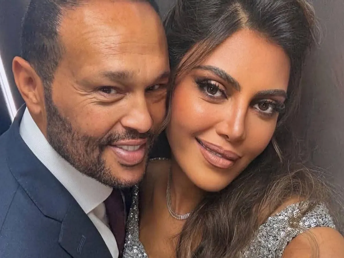 ريهام حجاج وزوجها محمد حلاوة - الصورة من صفحة ريهام على فيس بوك