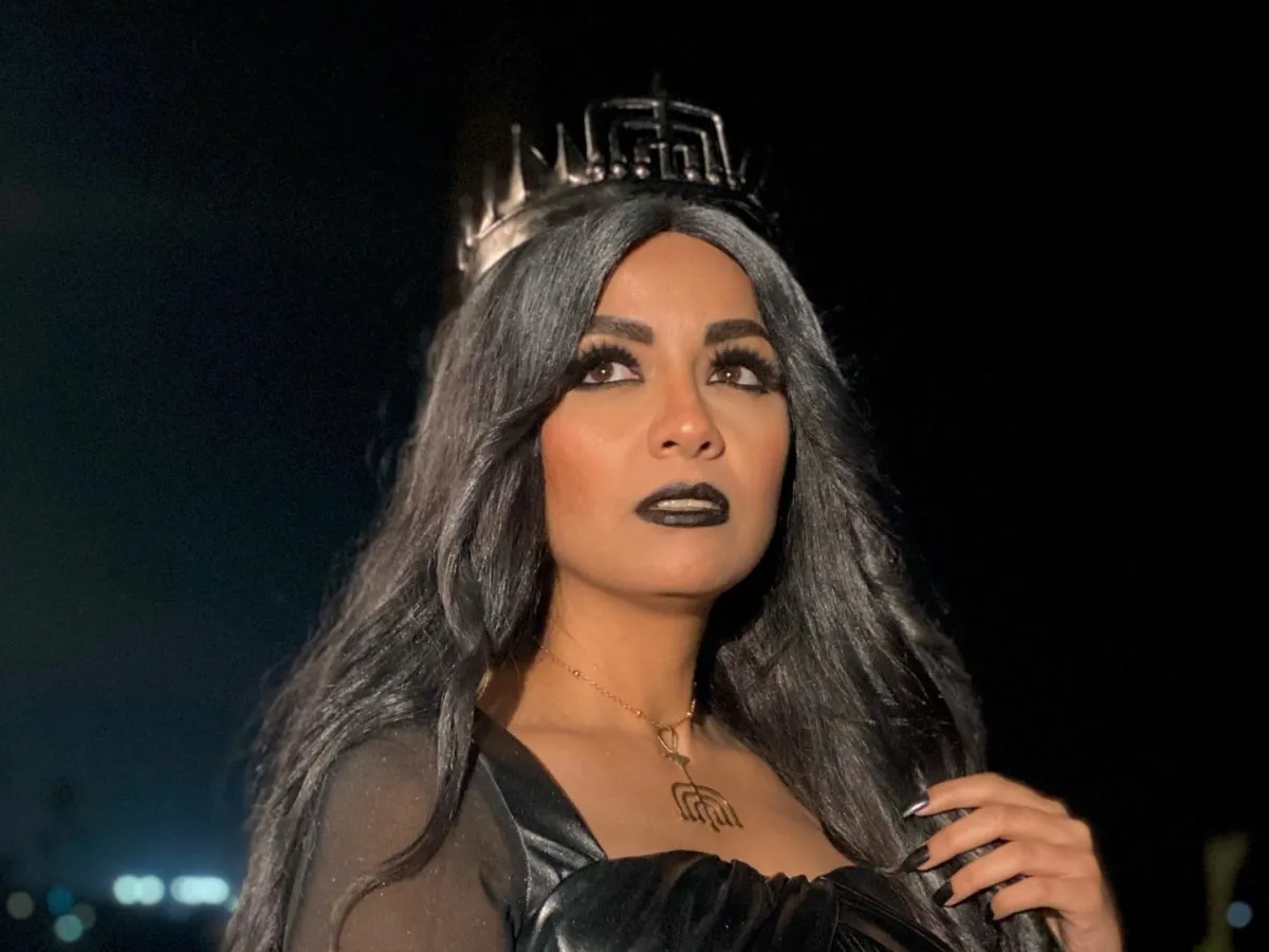 سهر الصايغ بشخصية مليكة فى المداح- الصورة من حسابها على إنستغرام