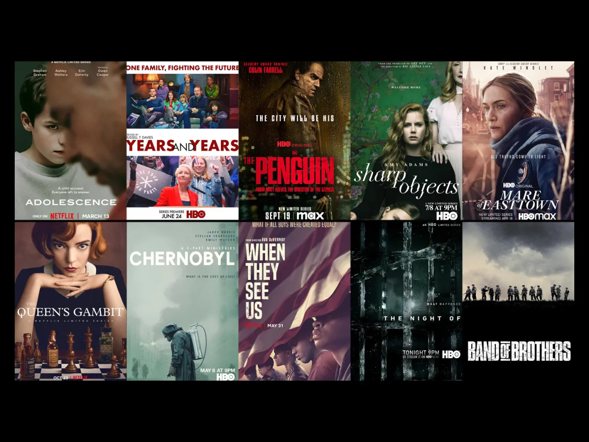 أفضل 10 مسلسلات أجنبية قصيرة لأصحاب الوقت المحدود