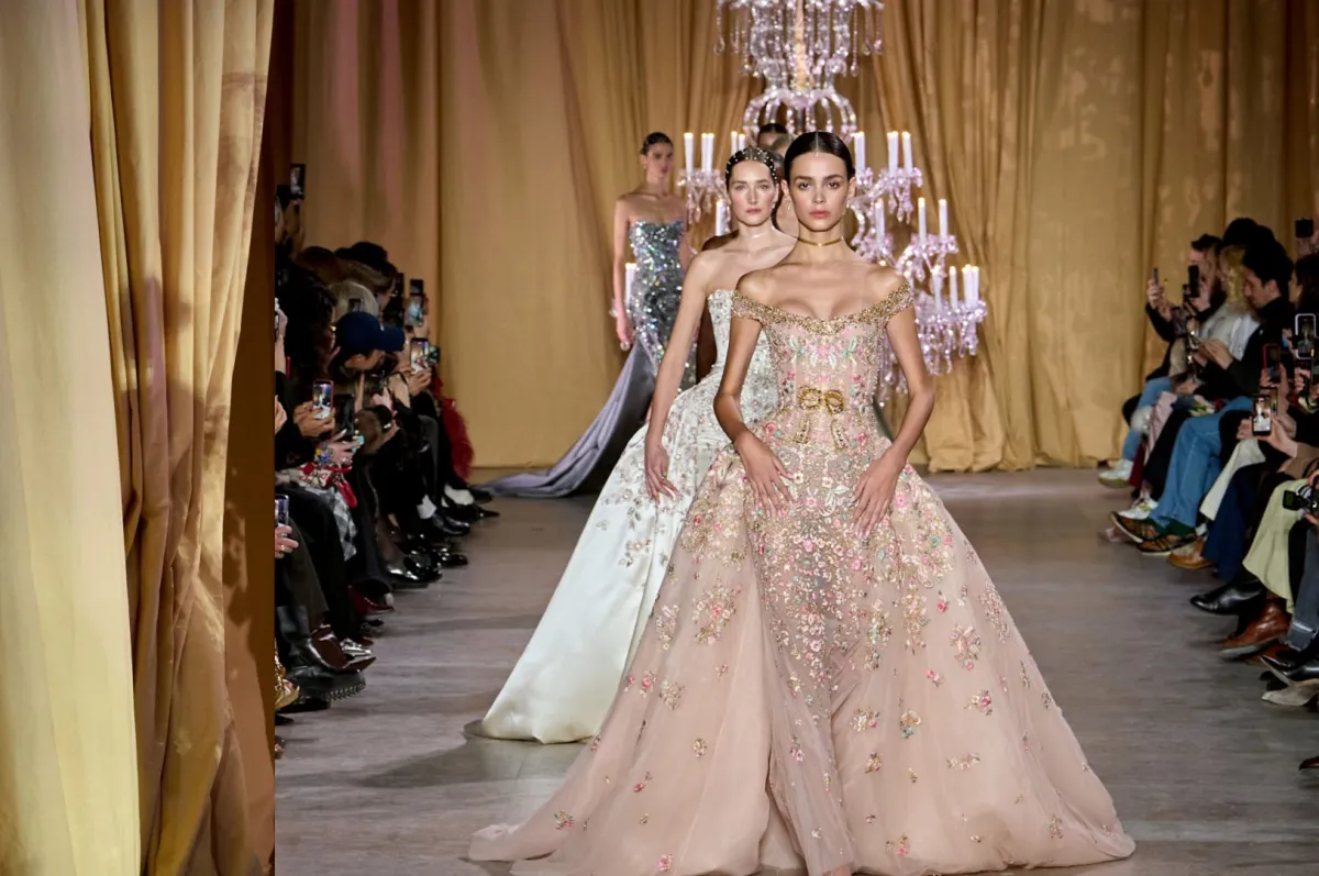 من مجموعة زهير مراد في أسبوع الموضة في باريس 2026  -الصورة من Launchmetrics/Spotlight ©