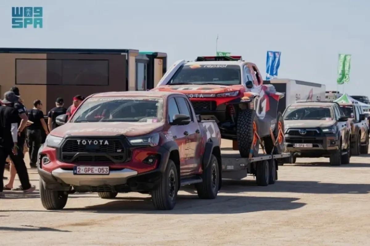 رالي داكار تنطلق في السعودية غدا - الصورة من وكالة الأنباء السعودية "واس"