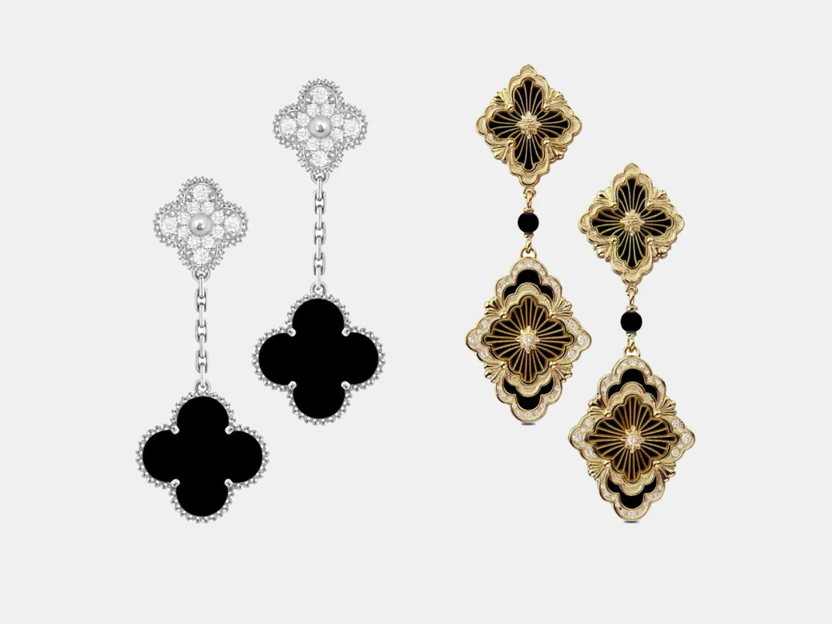 لعروس 2026.. دليلك لتنسيق أقراط مرصوفة بالأونيكس لفخامة ساحرة